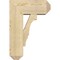 Ekena Millwork Balboa Craftsman Rough Sawn Bracket w/ Offset Brace, Douglas Fir, 8"W x 18"D x 26"H BKT0806X18X26BOA04RDF - alternate 2